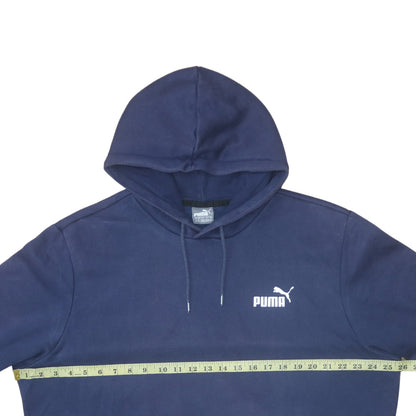 Mens UK Size XL Puma Blue Pullover Hoodie