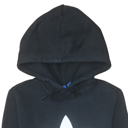 Womens UK Size 10 Adidas Black Pullover Hoodie