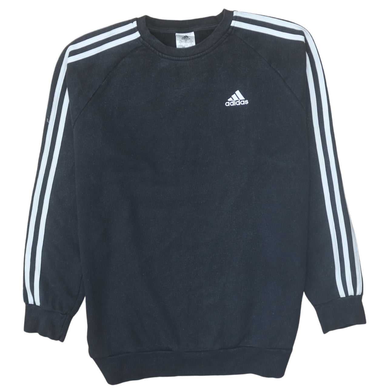 Womens UK Size S adidas Black Pullover Sweatshirt