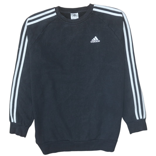 Womens UK Size S adidas Black Pullover Sweatshirt