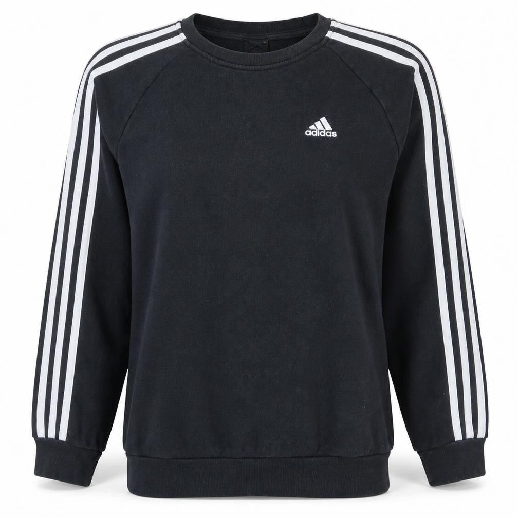 Womens UK Size S adidas Black Pullover Sweatshirt