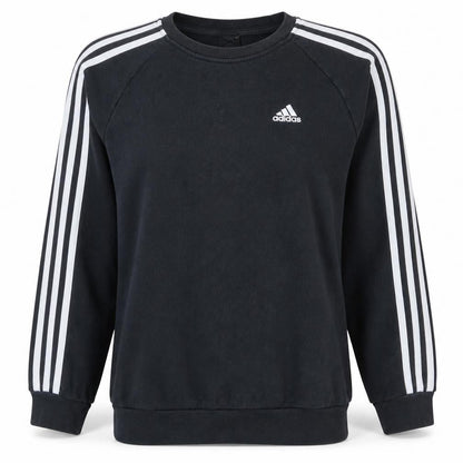 Womens UK Size S adidas Black Pullover Sweatshirt