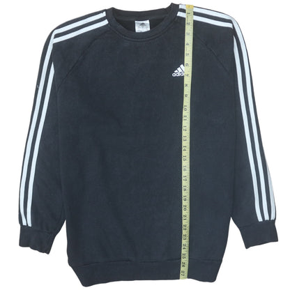 Womens UK Size S adidas Black Pullover Sweatshirt