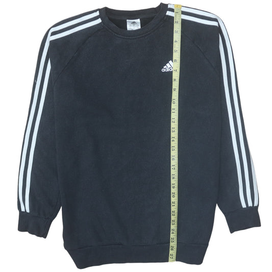 Womens UK Size S adidas Black Pullover Sweatshirt
