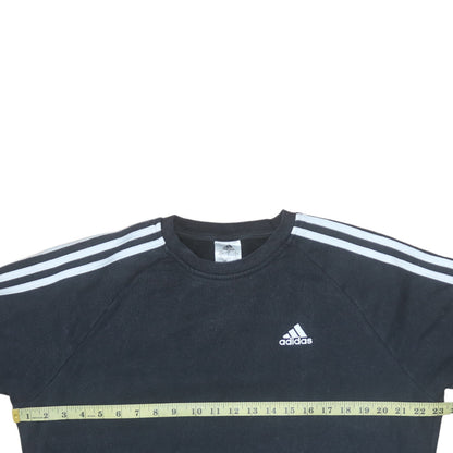 Womens UK Size S adidas Black Pullover Sweatshirt
