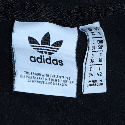 Womens UK Size 10 adidas Black Pullover Sweatshirt