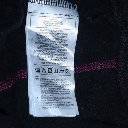 Womens UK Size 10 adidas Black Pullover Sweatshirt