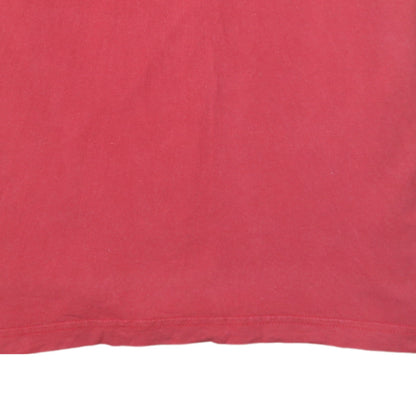 Nike Men’s Red Graphic Logo Athletic Dept Cotton T-Shirt Size L