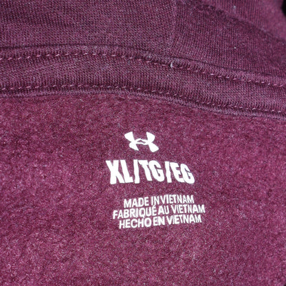Mens UK Size XL Under Armour Red Pullover Hoodie