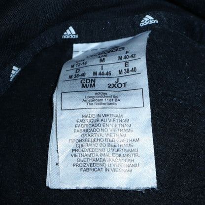 Womens UK Size M Adidas Black Pullover Hoodie