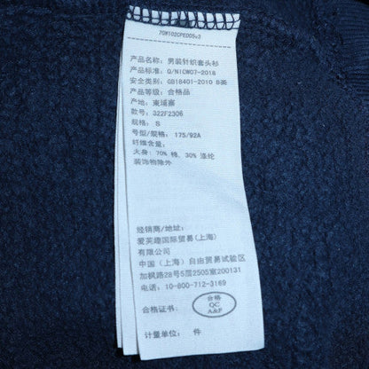 Mens UK Size S Hollister Blue Pullover Sweatshirt