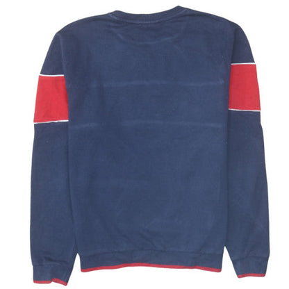 Mens UK Size L Fila Blue Pullover Sweatshirt