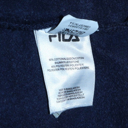 Mens UK Size L Fila Blue Pullover Sweatshirt