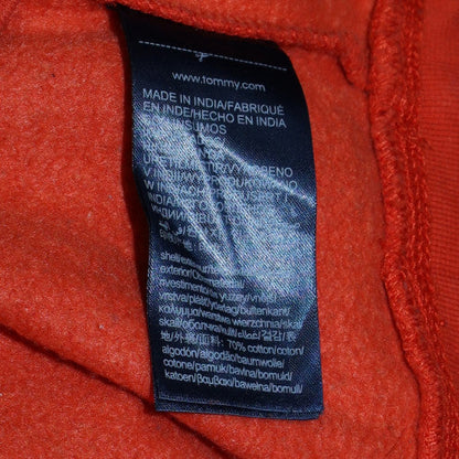 Mens UK Size S Tommy Hilfiger Orange Pullover Sweatshirt