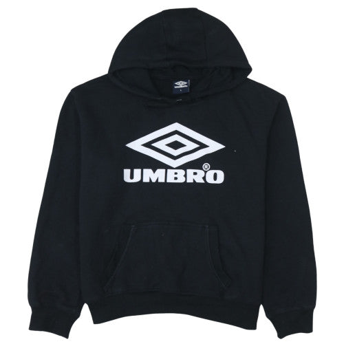 Womens UK Size L Umbro Black Pullover Hoodie