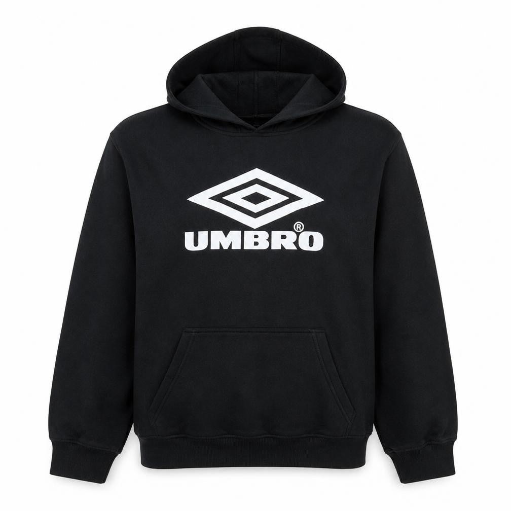 Womens UK Size L Umbro Black Pullover Hoodie