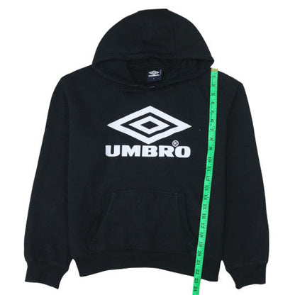 Womens UK Size L Umbro Black Pullover Hoodie
