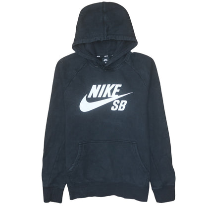 Mens UK Size M Nike Black Pullover Hoodie
