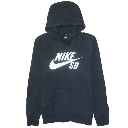Mens UK Size M Nike Black Pullover Hoodie