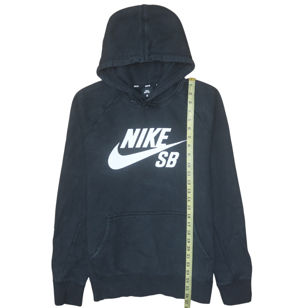 Mens UK Size M Nike Black Pullover Hoodie