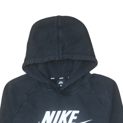 Mens UK Size M Nike Black Pullover Hoodie