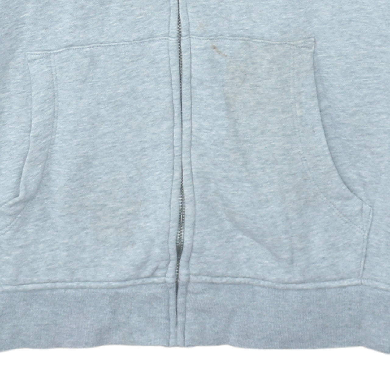Mens UK Size L GAP Grey Full Zip Hoodie