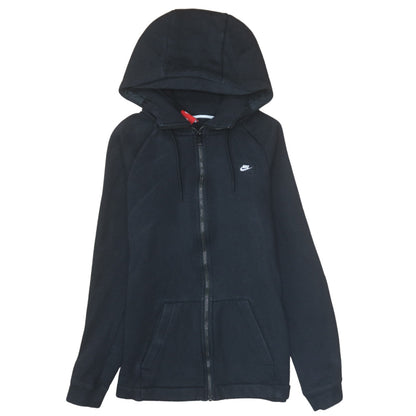 Mens UK Size XS Nike Black Full Zip Hoodie
