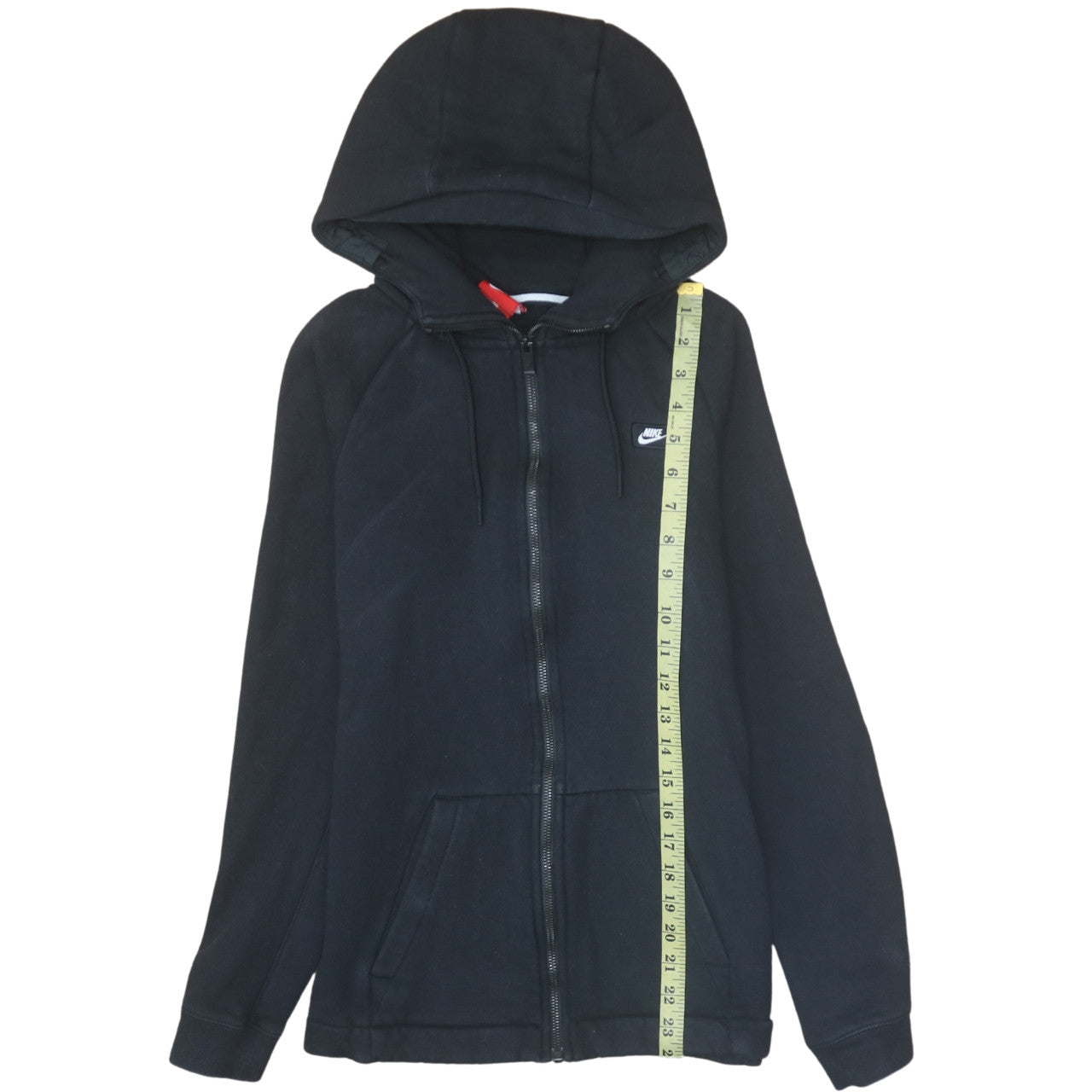 Mens UK Size XS Nike Black Full Zip Hoodie
