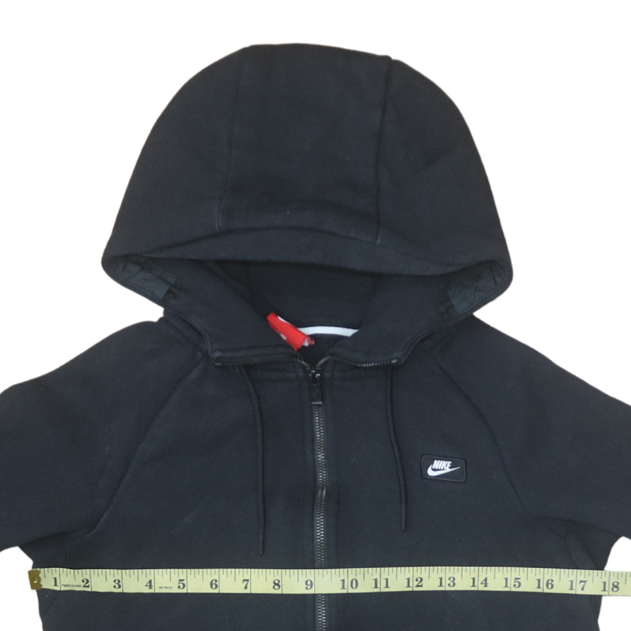 Mens UK Size XS Nike Black Full Zip Hoodie