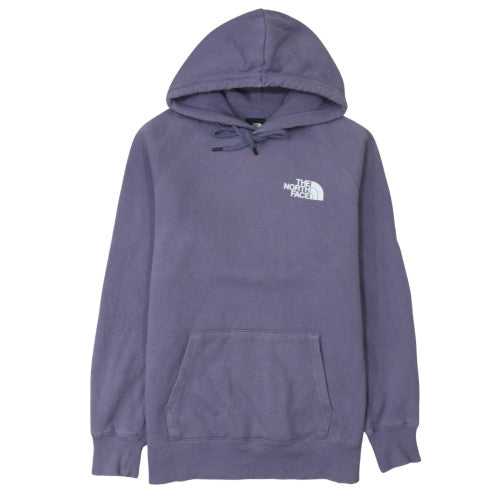 Womens UK Size S The North Face Purple Pullover Hoodie