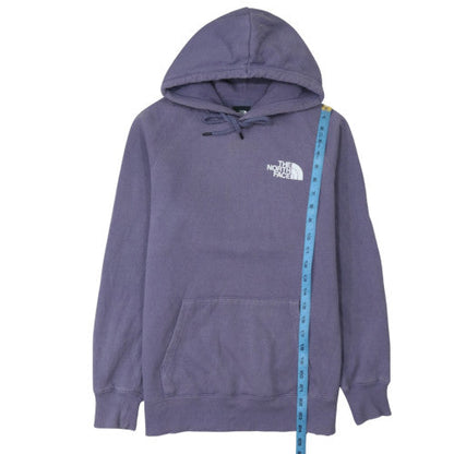 Womens UK Size S The North Face Purple Pullover Hoodie