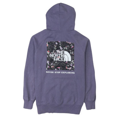 Womens UK Size S The North Face Purple Pullover Hoodie