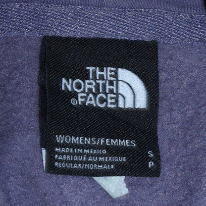 Womens UK Size S The North Face Purple Pullover Hoodie