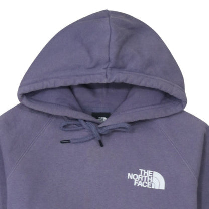 Womens UK Size S The North Face Purple Pullover Hoodie