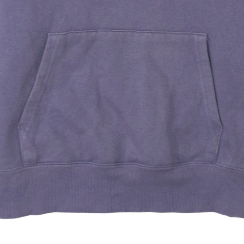 Womens UK Size S The North Face Purple Pullover Hoodie