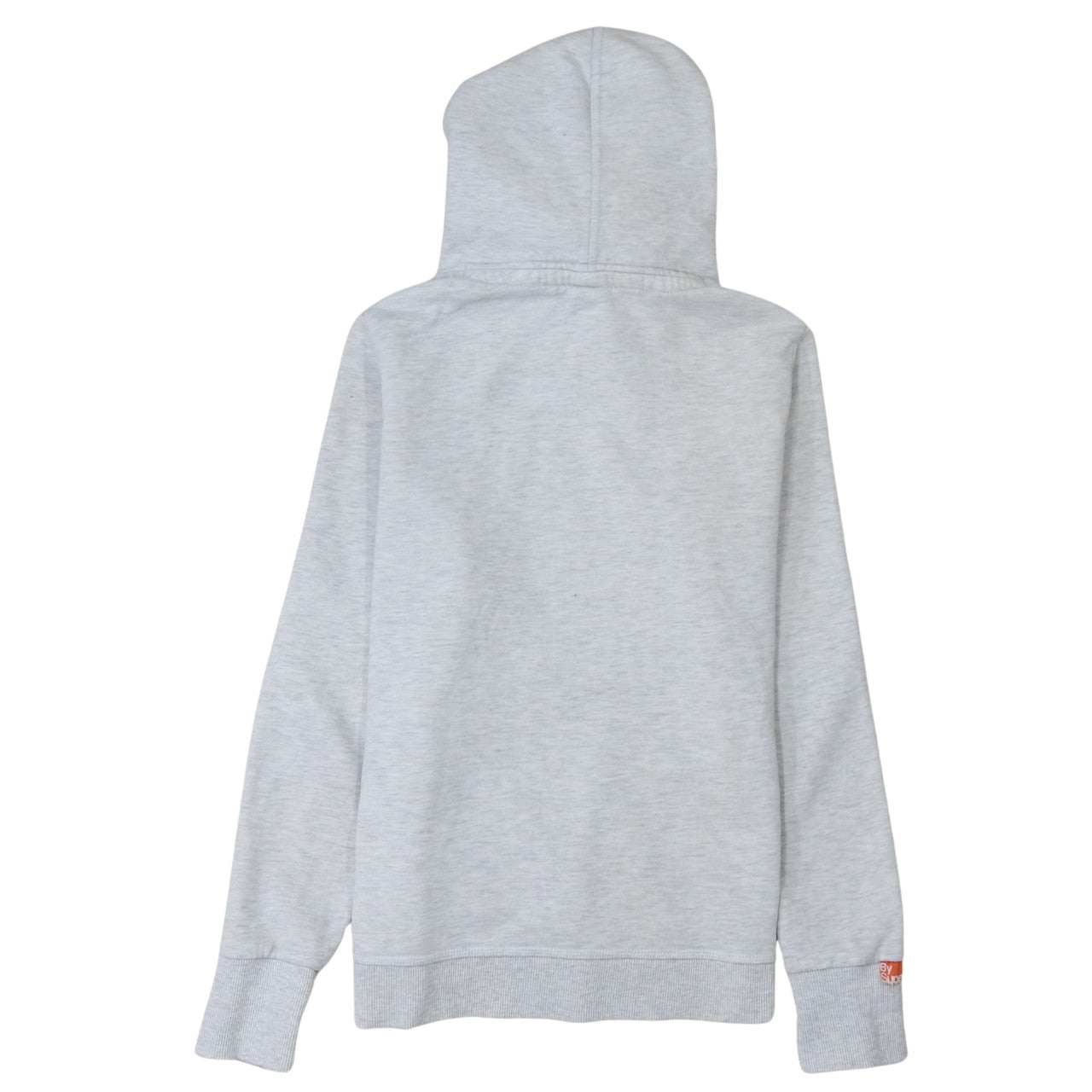 Womens UK Size L Superdry Grey Pullover Hoodie
