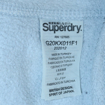 Womens UK Size L Superdry Grey Pullover Hoodie
