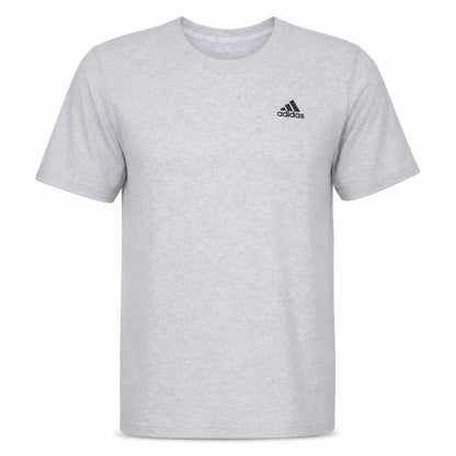 Adidas Men's Grey Small Crew Neck Short Sleeve T-Shirt