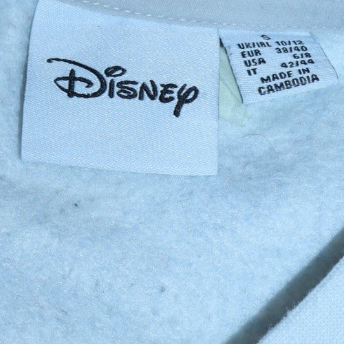 Womens UK Size S Disney White Pullover Sweatshirt
