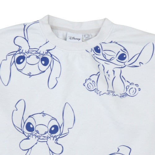 Womens UK Size S Disney White Pullover Sweatshirt