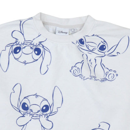 Womens UK Size S Disney White Pullover Sweatshirt