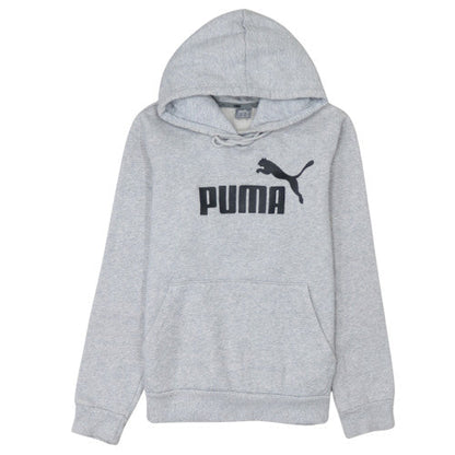 Womens UK Size 12 Puma Grey Pullover Hoodie
