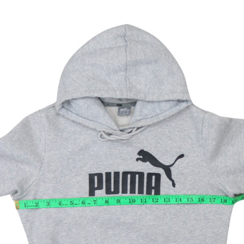 Womens UK Size 12 Puma Grey Pullover Hoodie