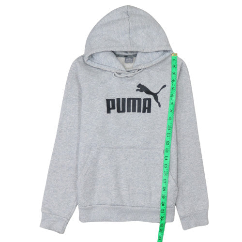 Womens UK Size 12 Puma Grey Pullover Hoodie