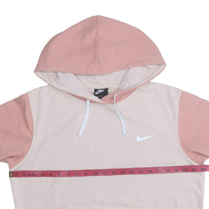 Womens UK Size S Nike Pink Pullover Hoodie