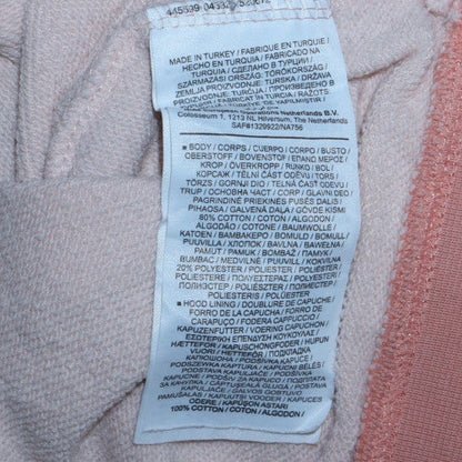 Womens UK Size S Nike Pink Pullover Hoodie