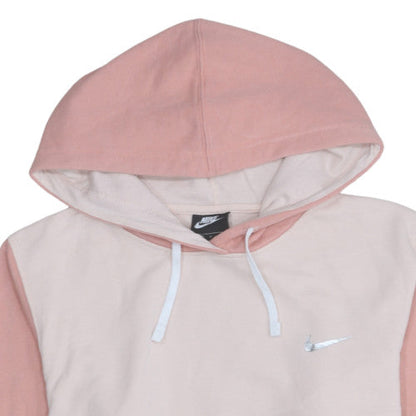 Womens UK Size S Nike Pink Pullover Hoodie