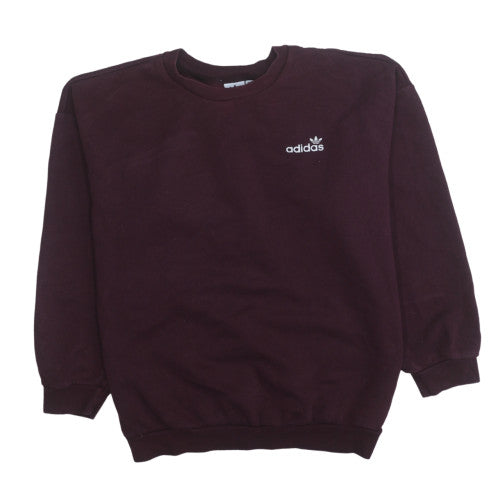 Womens UK Size 14 Adidas Brown Pullover Sweatshirt