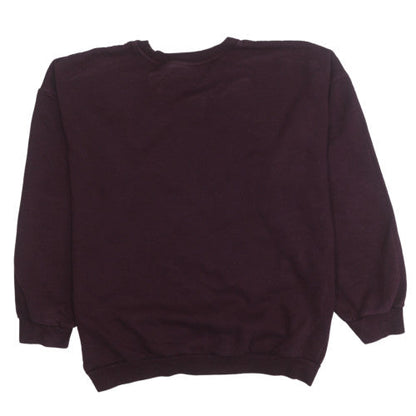 Womens UK Size 14 Adidas Brown Pullover Sweatshirt