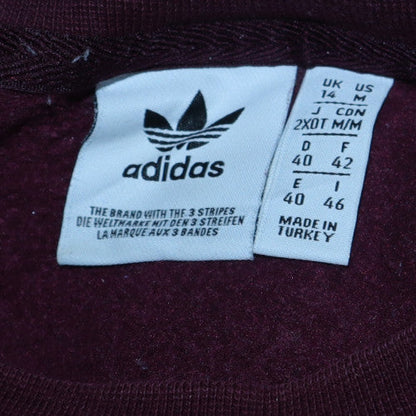Womens UK Size 14 Adidas Brown Pullover Sweatshirt